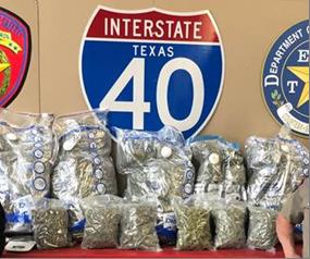 Marijuana Discovered During Traffic Stop in Carson County