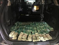 seized more than $846,000 in cash