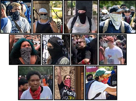 Suspects Involved in Capitol Riots