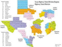 Highway patrol map
